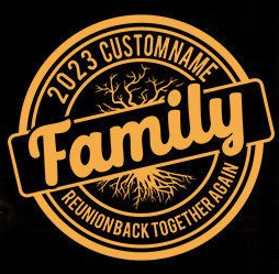 Family Reunion Tree