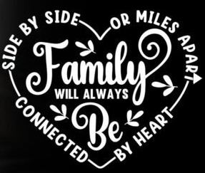 Family Reunion Heart