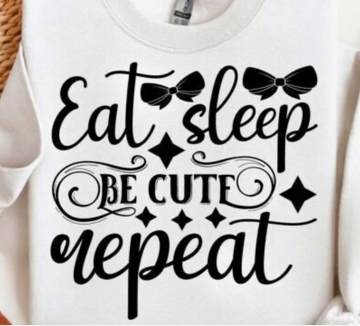 Infant Eat Sleep Be Cute